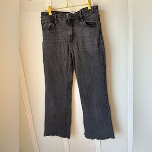 Lefties Women's Black Jeans Cutoff Size 8